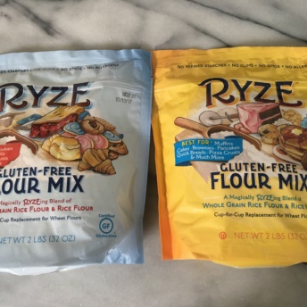 Gluten free flour from Ryze's Gluten Free Flour